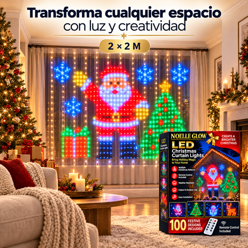 Noelle Glow Smart LED Curtain Lights